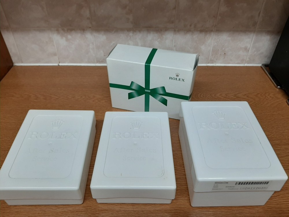 4 Rolex After sales Service Box