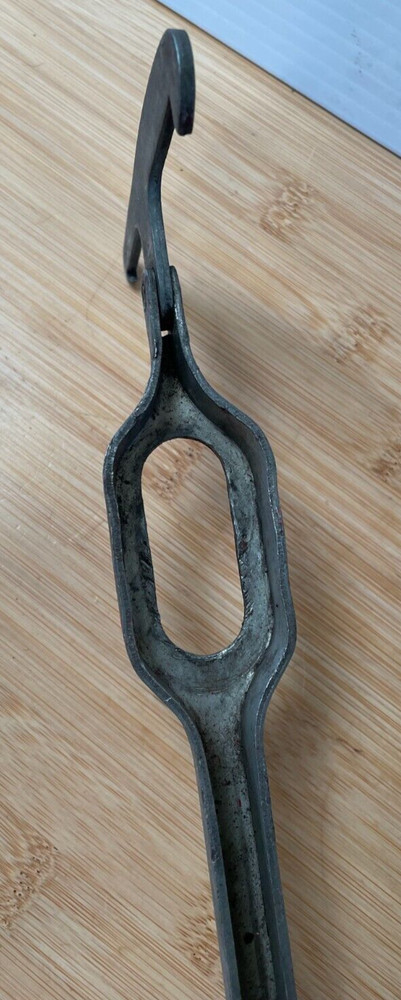 Vintage Automotive Scraper Puller 2 Sided Hook 15" Long