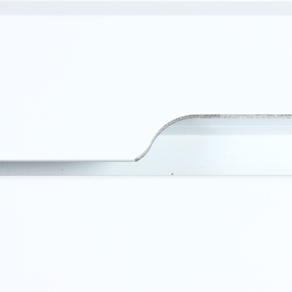 RV Caravan Picnic Folding External Table Aluminum 800x450mm Wall Mount White