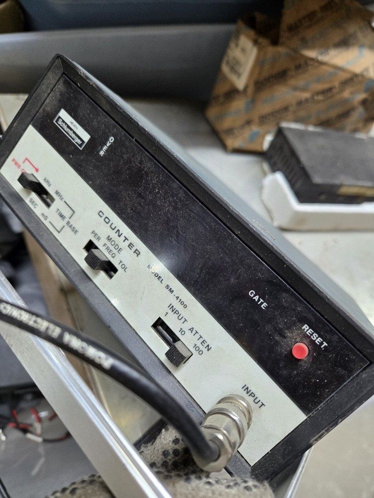 Frequency Counter Heath Schlumberger EIA-416