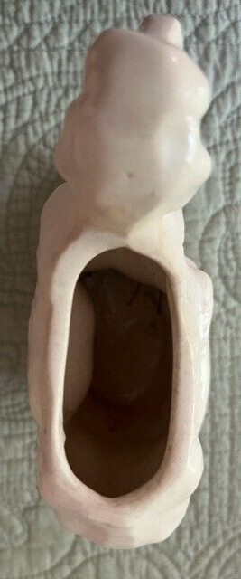 Charming McCoy "Baa Baa Black Sheep" Planter, 1940s, Ivory, Excellent!