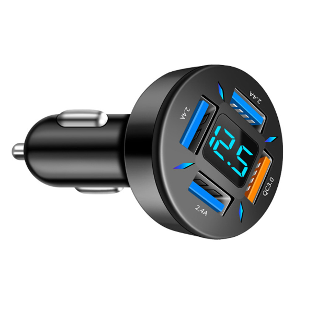 Car Charger Fast Charging Adapter Cigarette Lighter Socket Splitter For Iphone