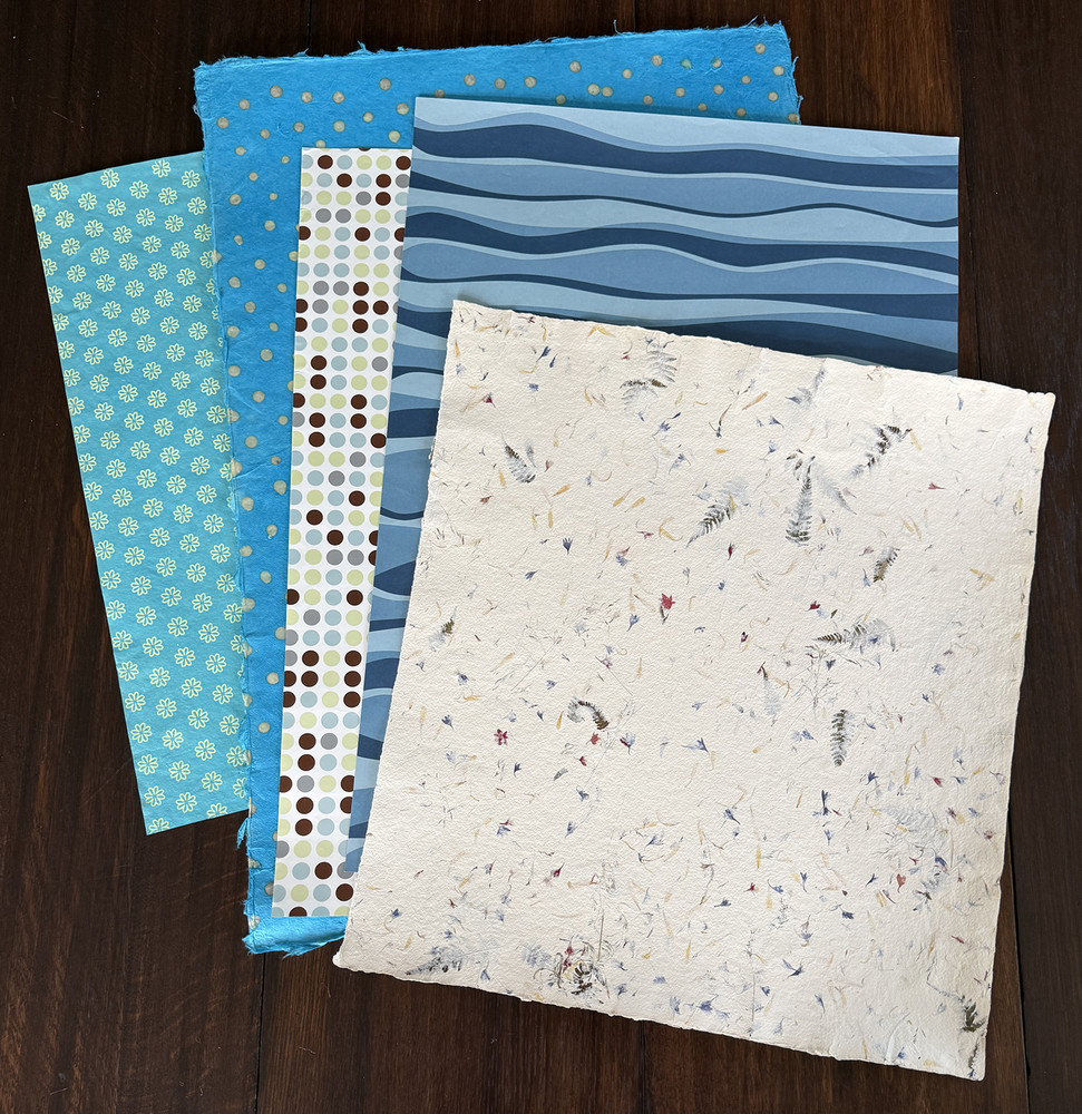 Large Decorative Papers: Art Projects, Book Binding- Silkscreen, Handmade, Etc