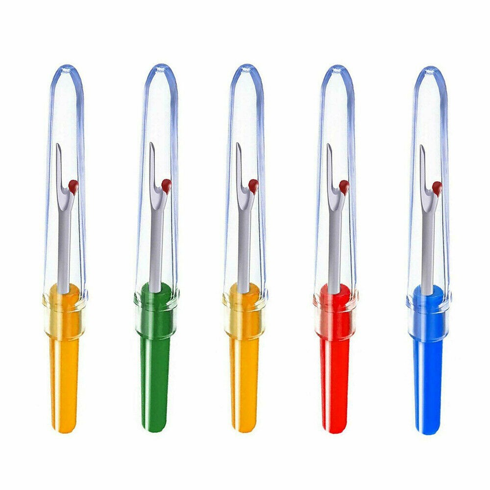 100PACK Handle Seam Ripper Stitch Unpicker Thread Cutter DIY Remover Sewing Tool