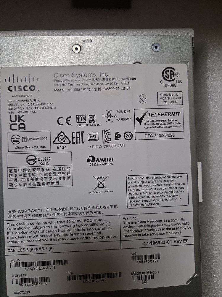 cisco c8300-2n2s-6t
