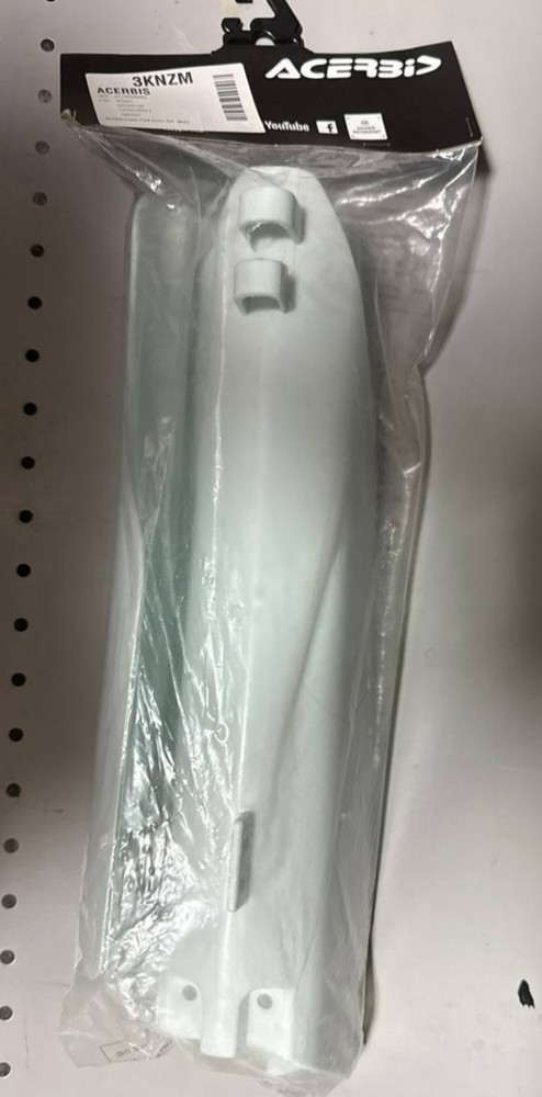 Acerbis 2115020002 Fork Guard White