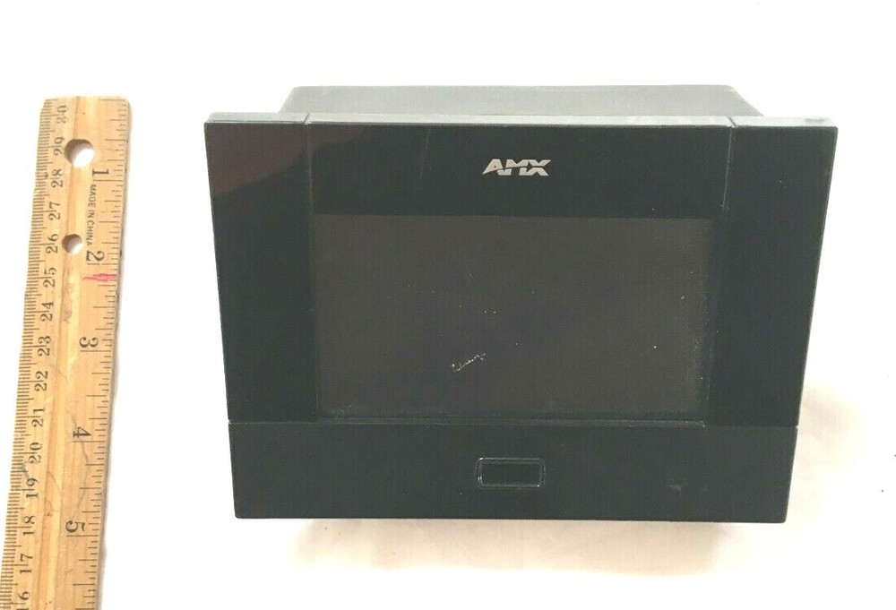 AMX Tabletop Touchscreen NXA-TTS43X-BL From Working Environment