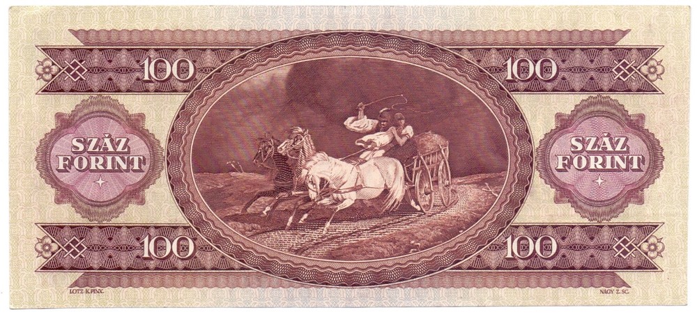 Hungary 100 forint 1975 UNC