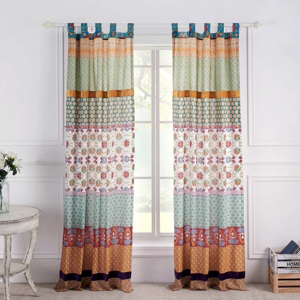 Thalia Window Panel Pair Tango