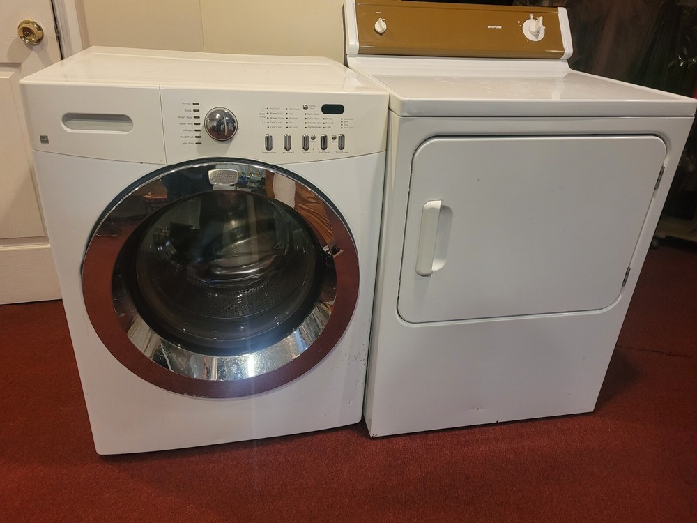 WASHER. DRYER AND RANGE