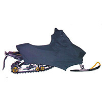 Katahdin Universal Medium Black Snowmobile Cover (KG01023)