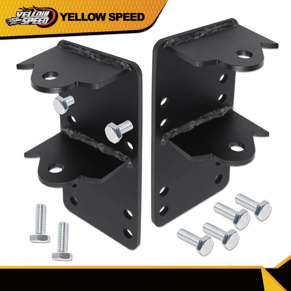 Fit For 73-98 Chevy LS LSX Engine Swap Adapter Plate Engine Mount Bracket Pair