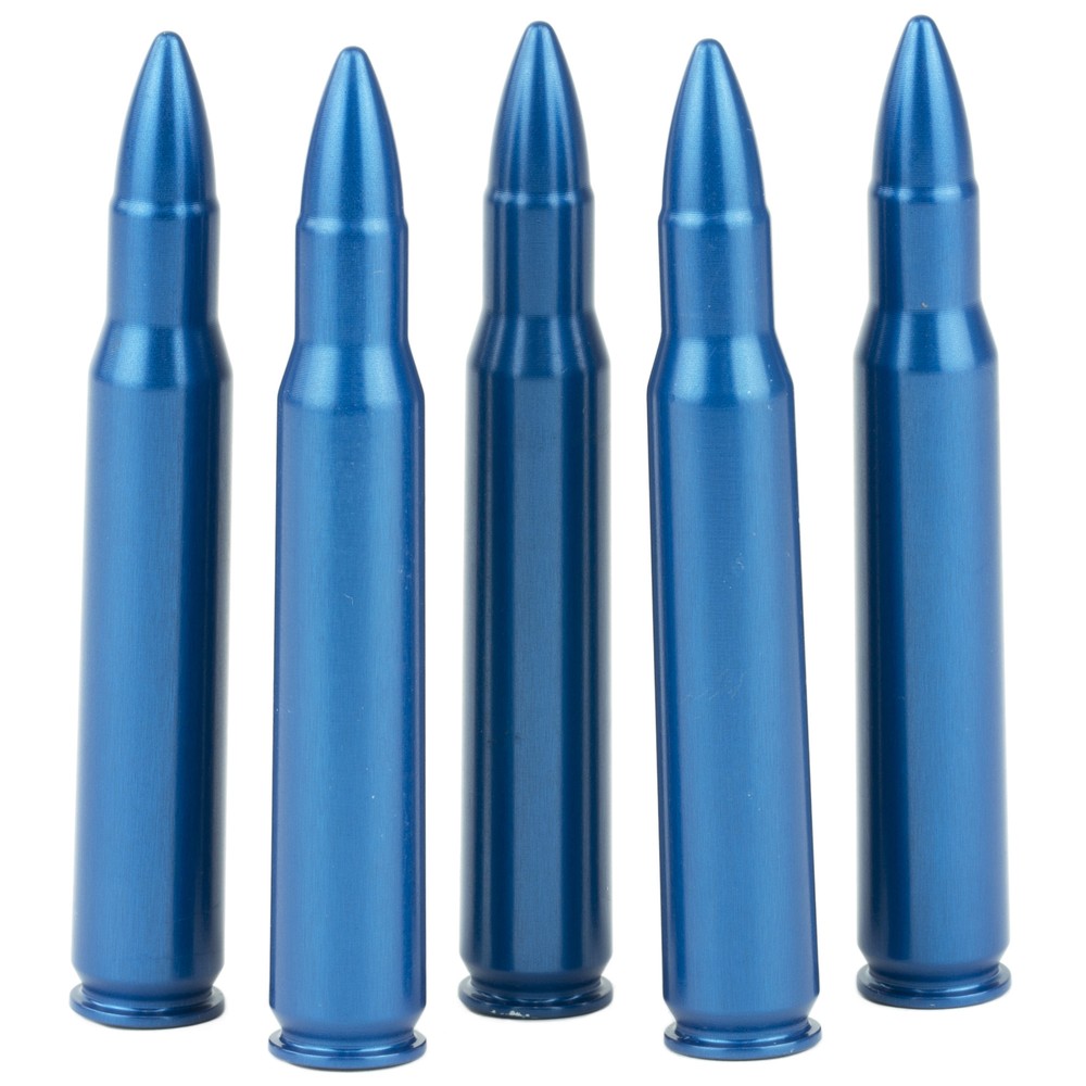 A-Zoom Snap Caps 30-06 Springfield Blue Aluminum 5 Pack for Function Testing