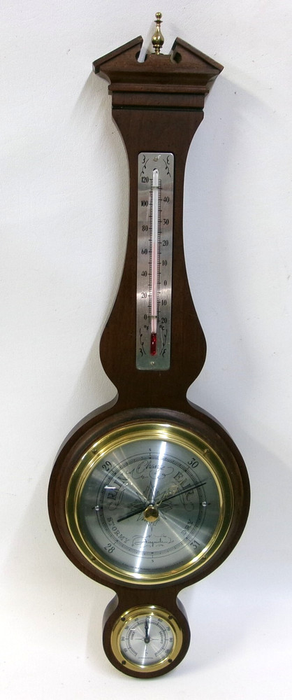 Vintage Airguide Wall Weather Station Thermometer Barometer & Hydrometer