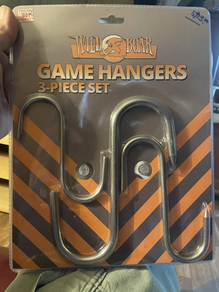 Wild Boar Game Hangers, 3-Piece Set