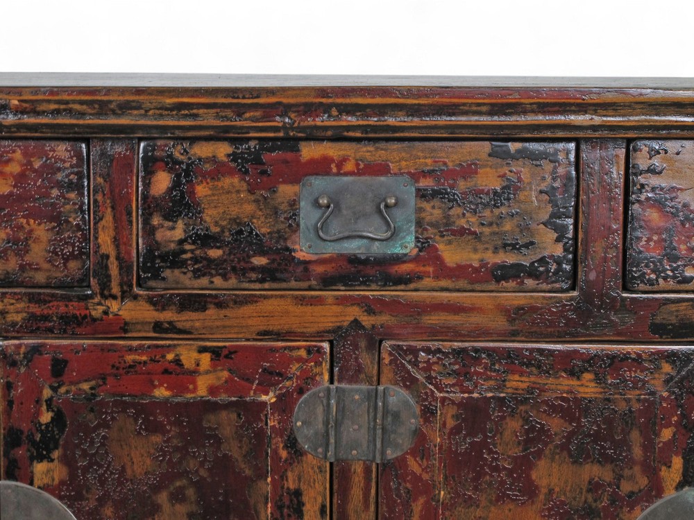Rustic Vintage Farmer's Altar Sideboard