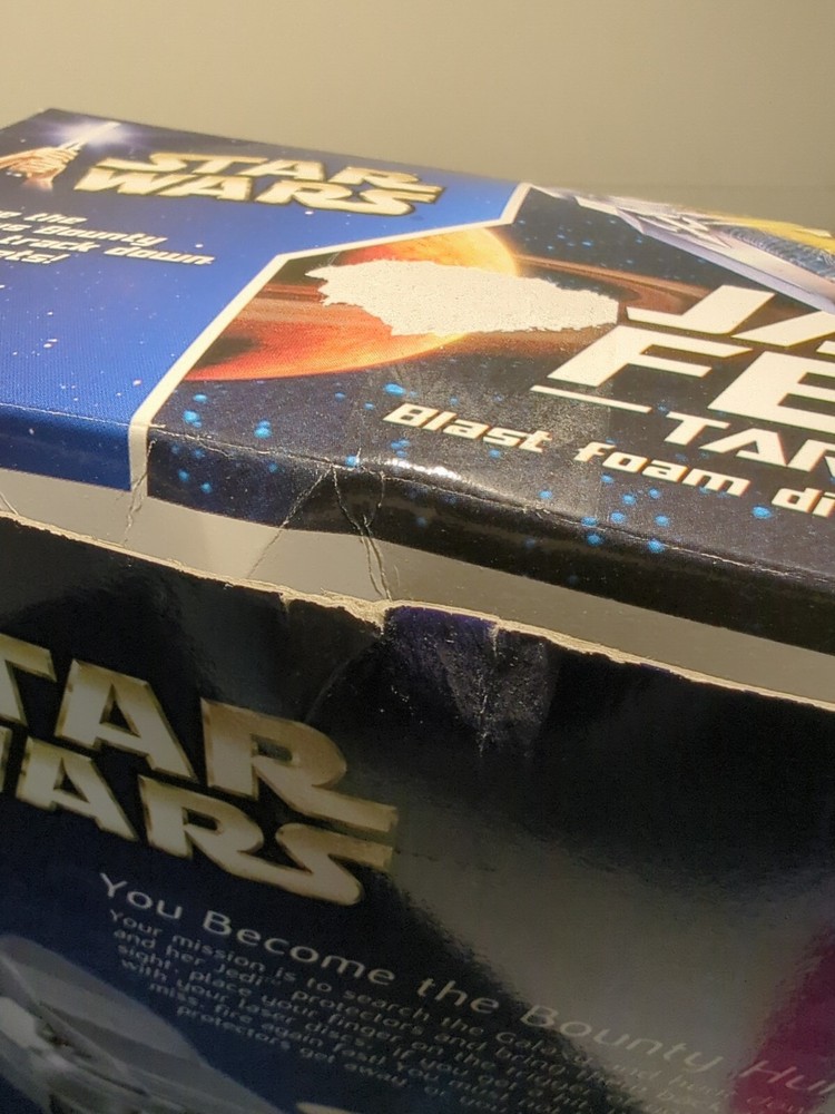 Star Wars Jango Fett's Target Interactive Game Milton Bradley 2002