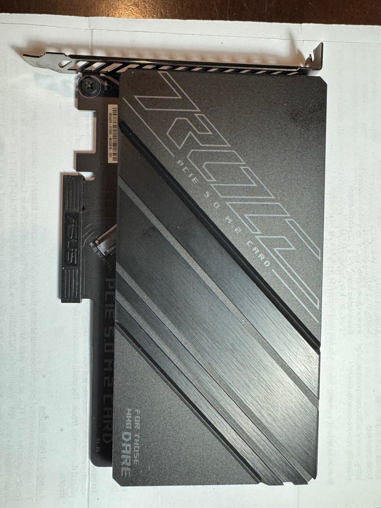 Asus ROG PCIE 5.0 M.2 Card