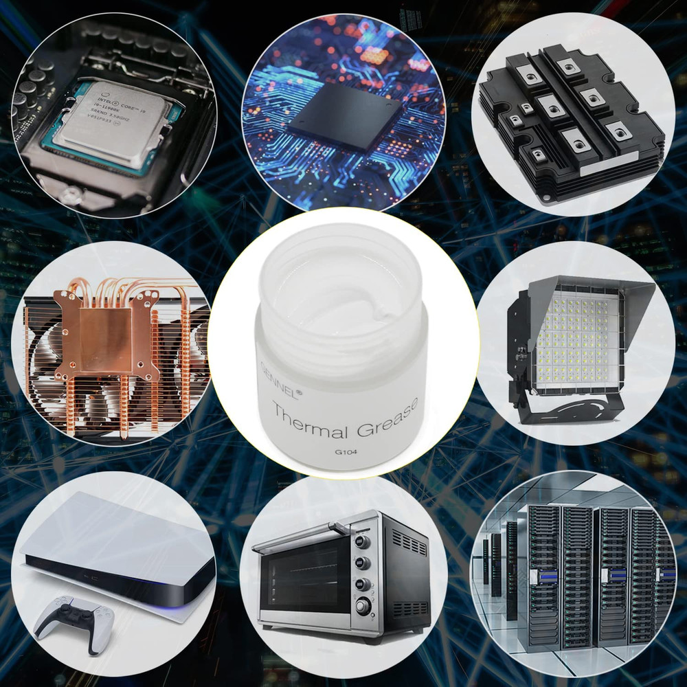 20g White Thermal Conductive Compound Grease Heat Sink Paste