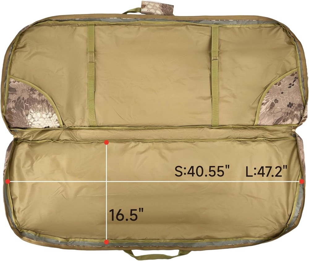Compound Bow Case Soft Bow Case Compound Bow Carry Bag with Arrow Pocket