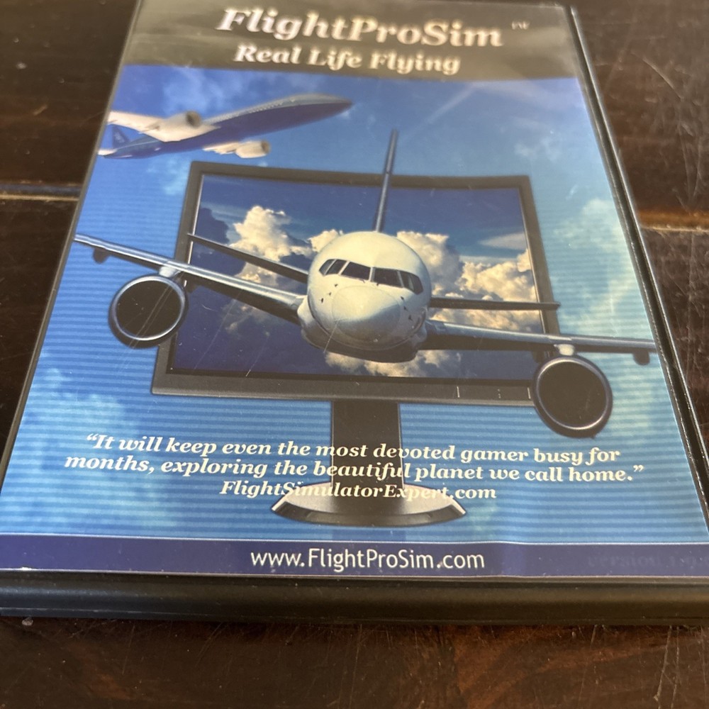 FlightProSim Real Life Flying Version 1.9.0 (PC, WIN, CD-ROM)