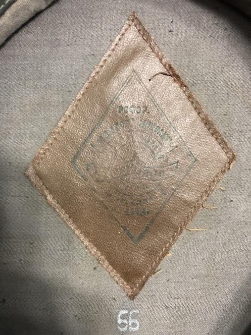 1958 VOSO officer Soviet visor cap size 56