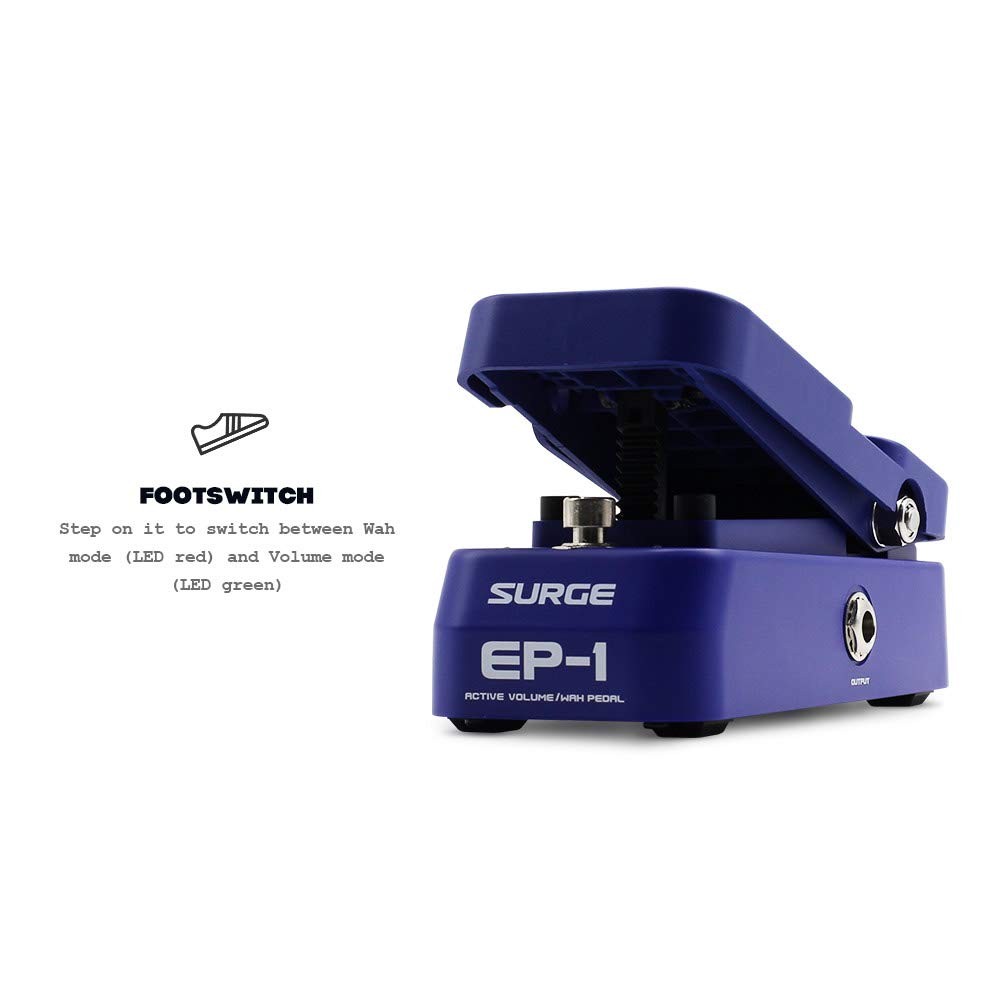 Surge EP-1 Mini Wah/ Active Volume Pedal
