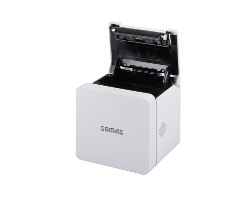 SAM4S GCube-102D Compact Thermal Receipt Printer, White, Ethernet, USB-A,RS232