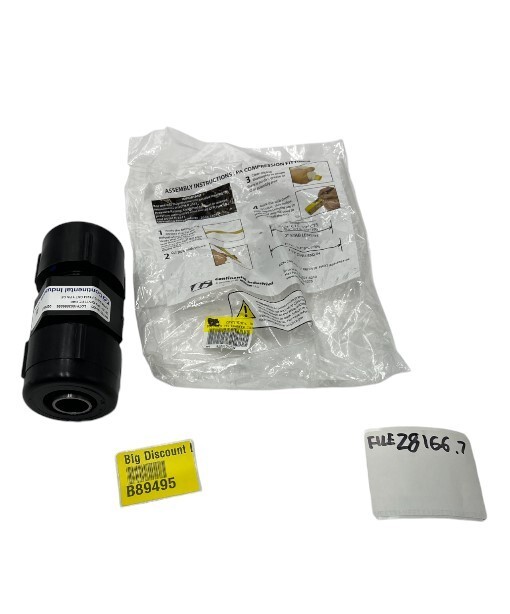 Continental Industries Compression Fitting Coupling 1" IPS 565752101400