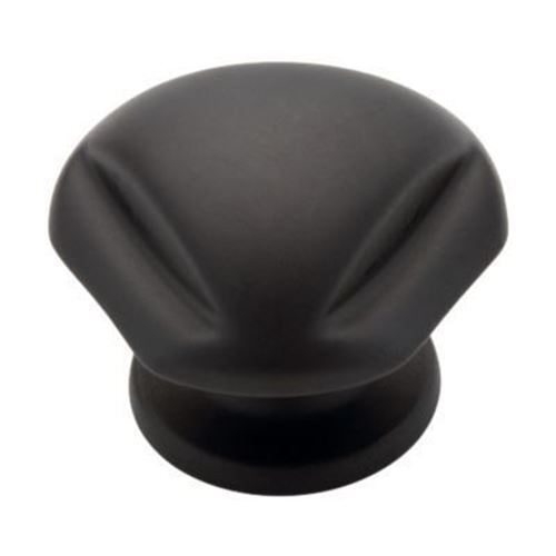 1-1/8" Mission Triangle Knob Black