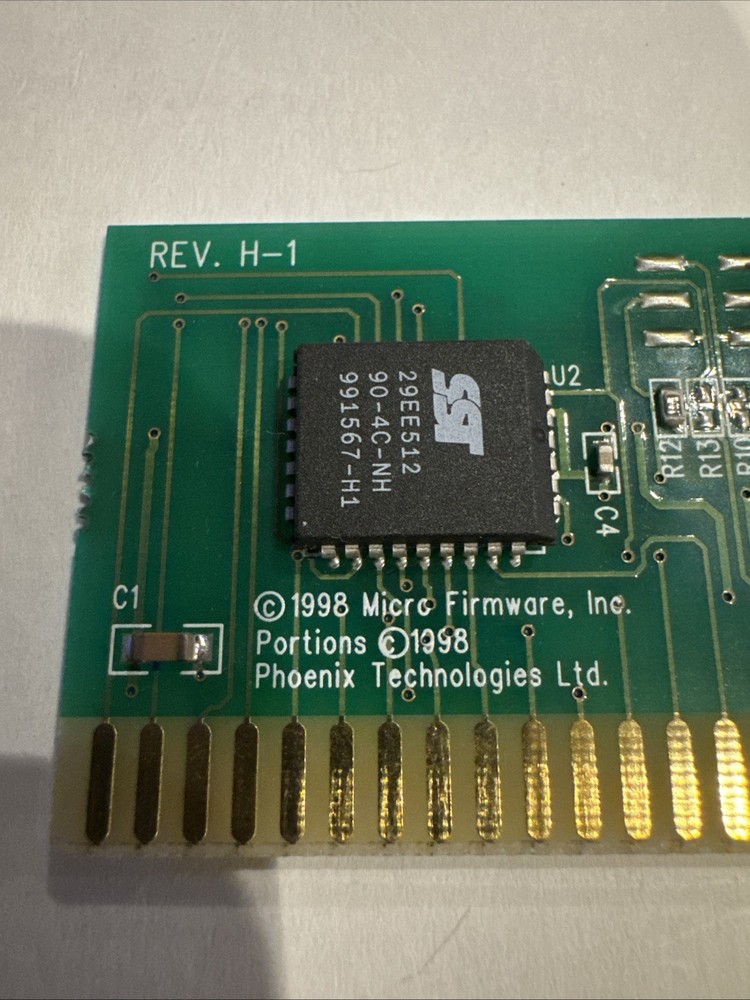ISA ATA PRO FLASH Card Micro Firmware