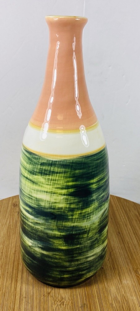 Cheers Ceramic Boottle Vase 11”