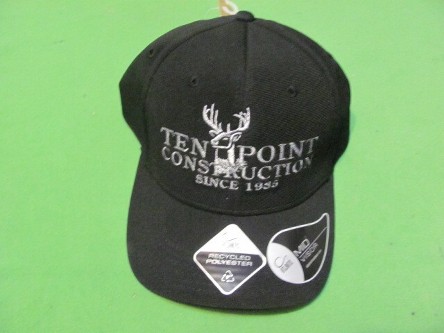 TEN POINT CONSTRUCTION Adjustable Strap Back Baseball Hat/Cap