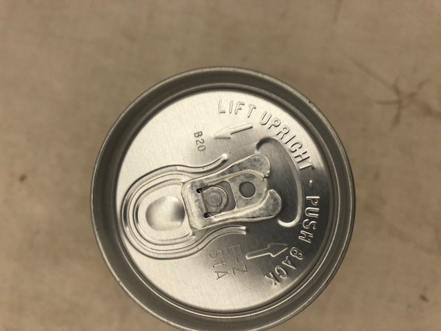 Carling Black Label - Empty Beer Can, Half Quart pop top