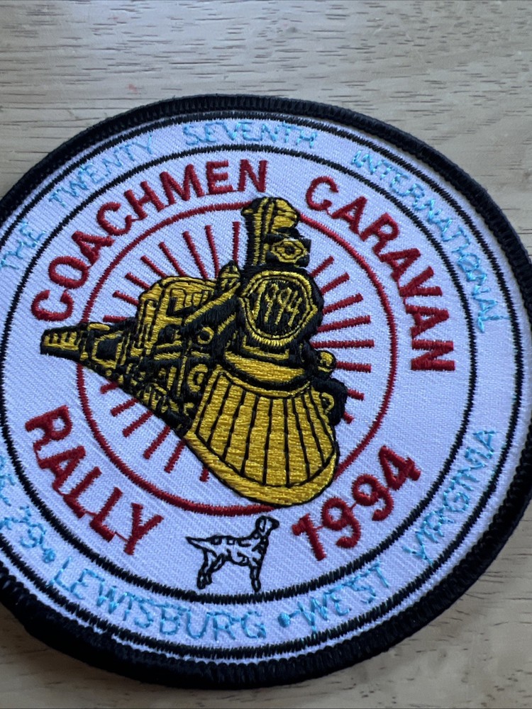 VTG 1994 coachman caravan rally patch