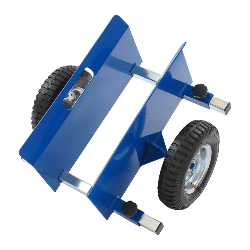 Dolly Cart Panel Shipping Trolley Pneumatic Wheels Drywall Transporting Tools