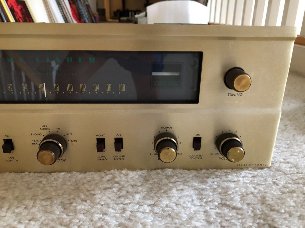 Fisher 500-B Tube Receiver ( WORKING )