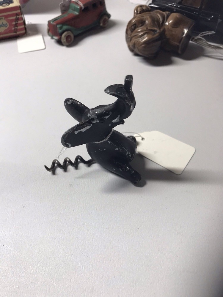Vintage Elephant Corkscrew metal As Is