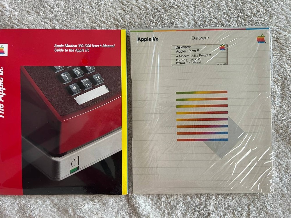 Macintosh Imagewriter Accessory Kit for Apple IIc. A2C4515 Vintage software 1984