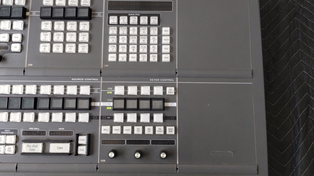 Grass Valley Group MAESTRO Video Production Center Master Control System Panel