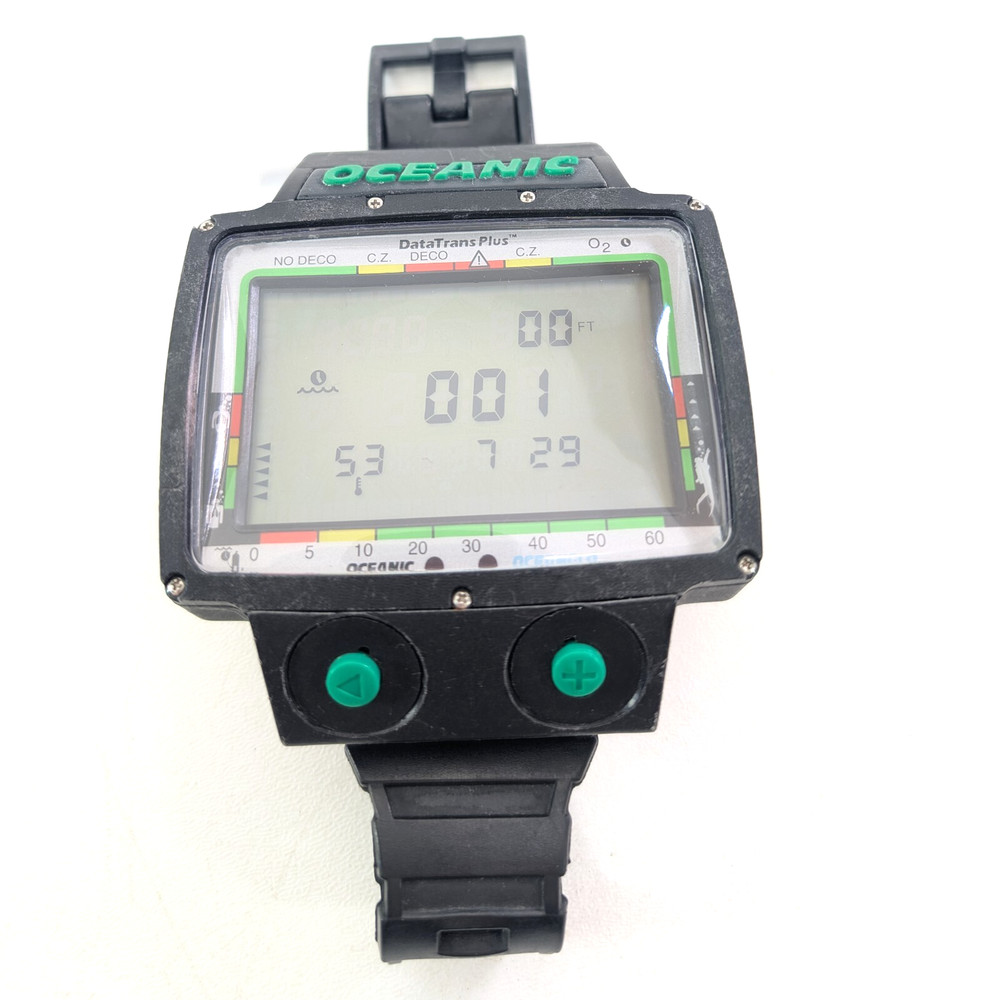 Oceanic DataTrans Plus Nitrox Wireless Wrist Scuba Dive Computer Data Trans