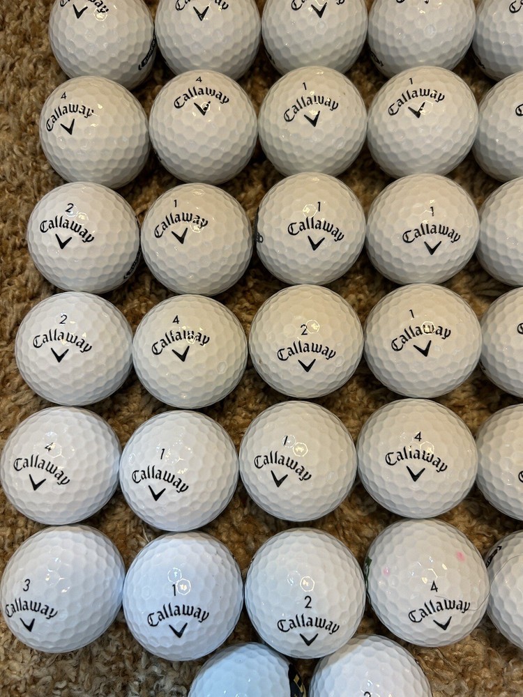 50 Mint Callaway Supersoft Golf Balls