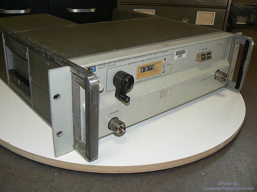 HP 8743B Opt 018 Reflection-Transmission Test Unit