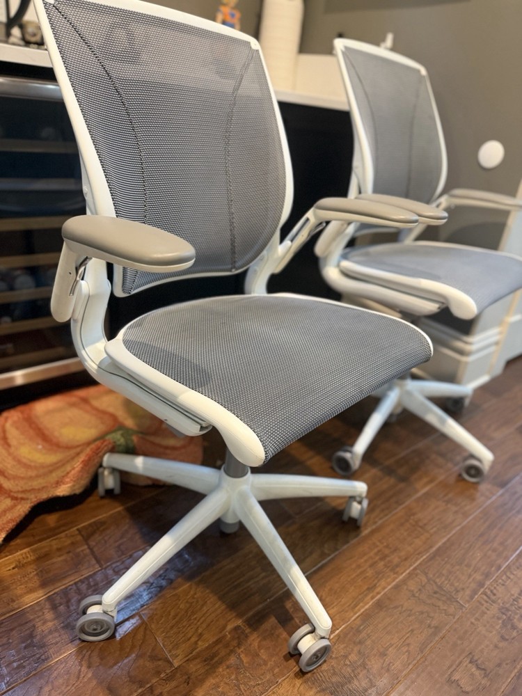 Humanscale Diffrient World Chair White mesh