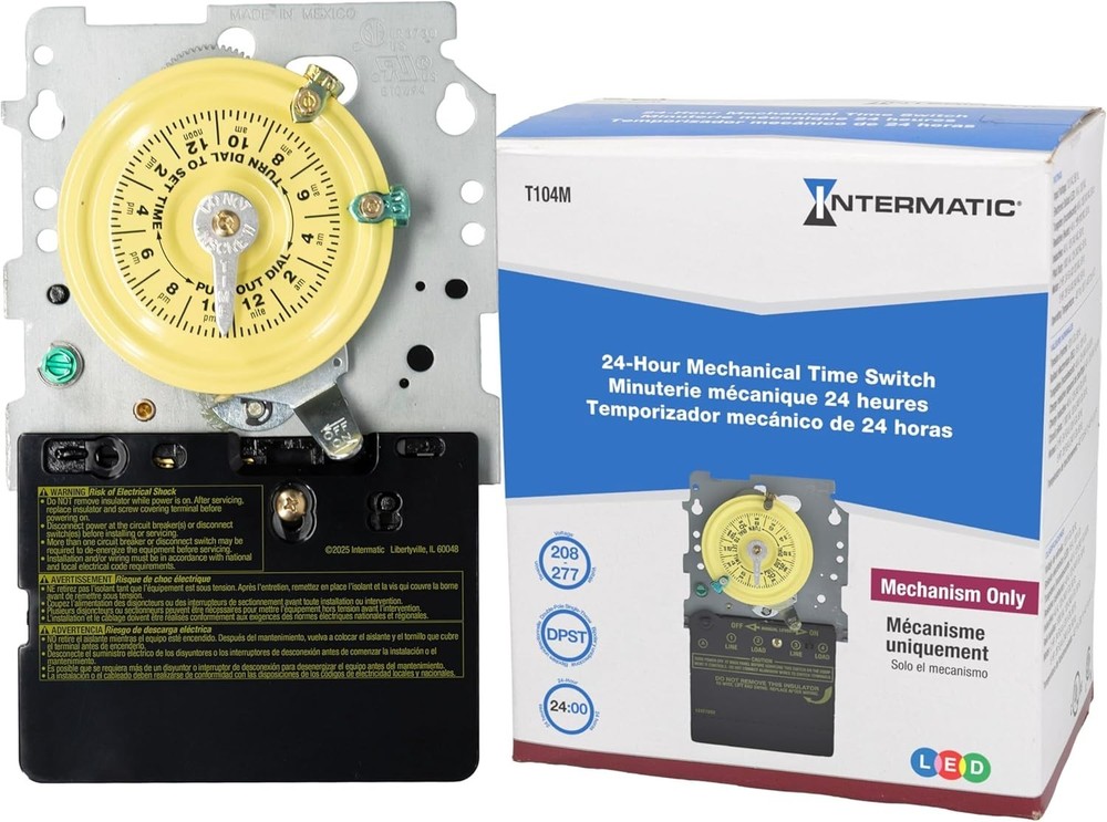 T104M Mechanical Time Switch - Durable Design