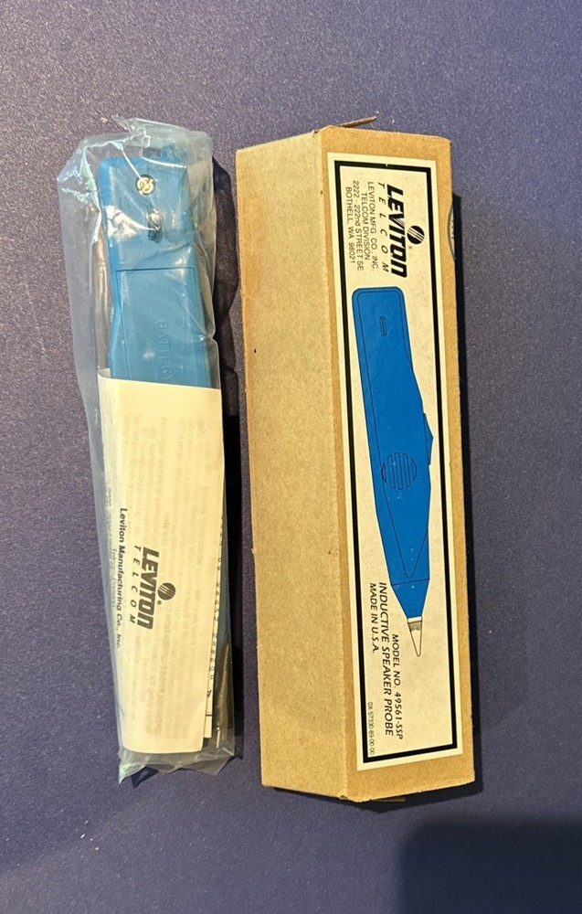Leviton 49561 Inductive Speaker Probe NIB