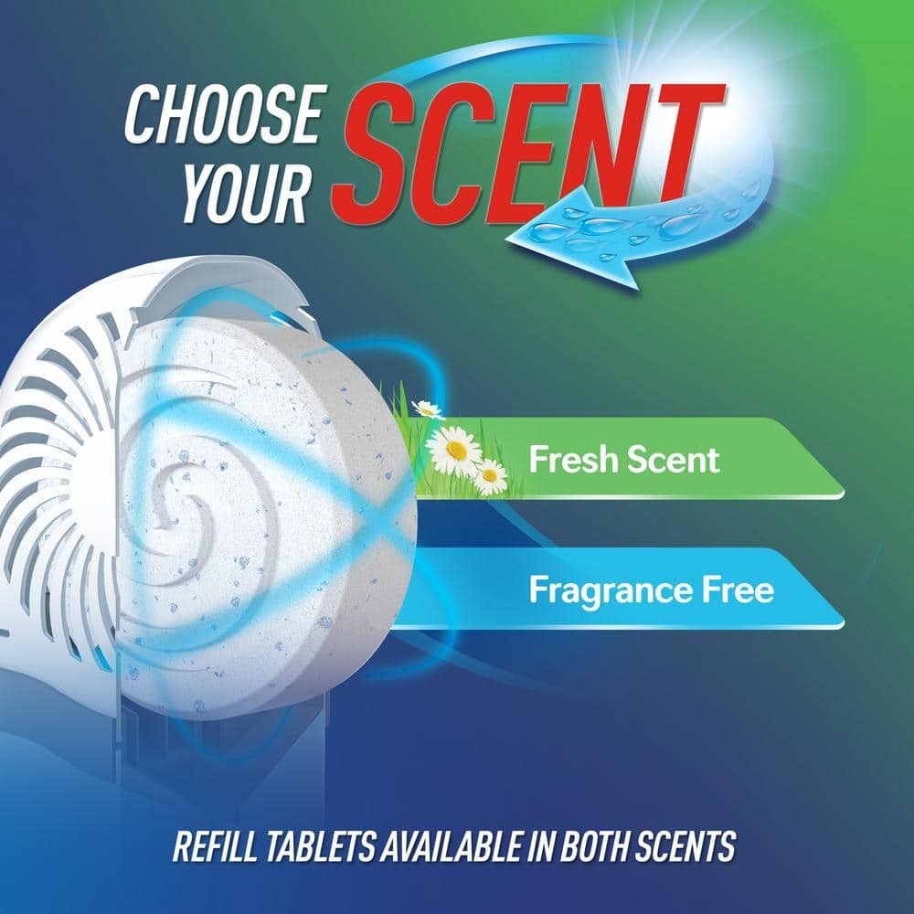 DampRid FG96FSSB Drop-In Tab Moisture Absorber Starter Kit, Fresh Scent
