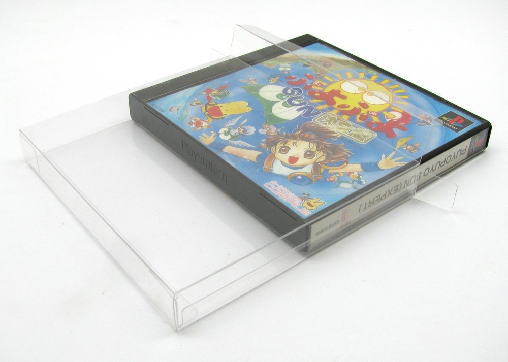 50x OVERSIZED MUSIC CD CASES (SIZE E) - CLEAR PLASTIC PROTECTIVE BOX/SLEEVE