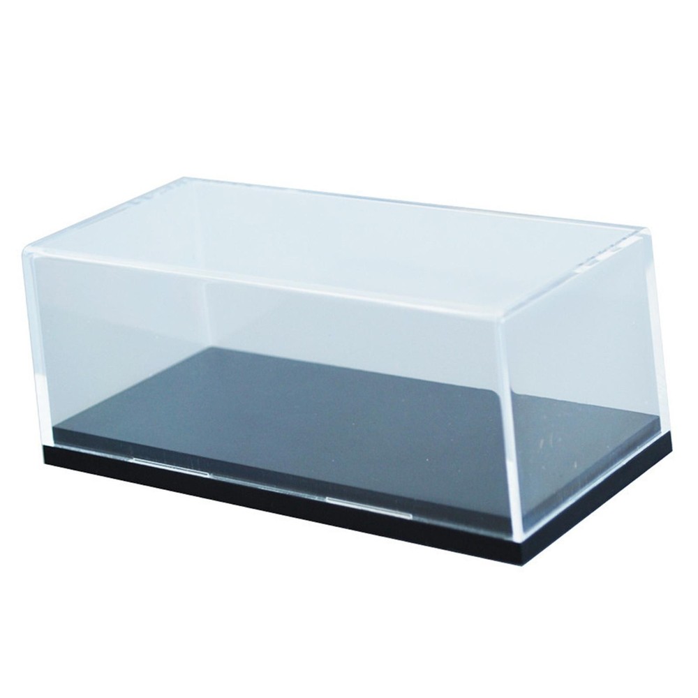 Acrylic Display Case with Base Countertop Stackable Organizer Collection Acrylic