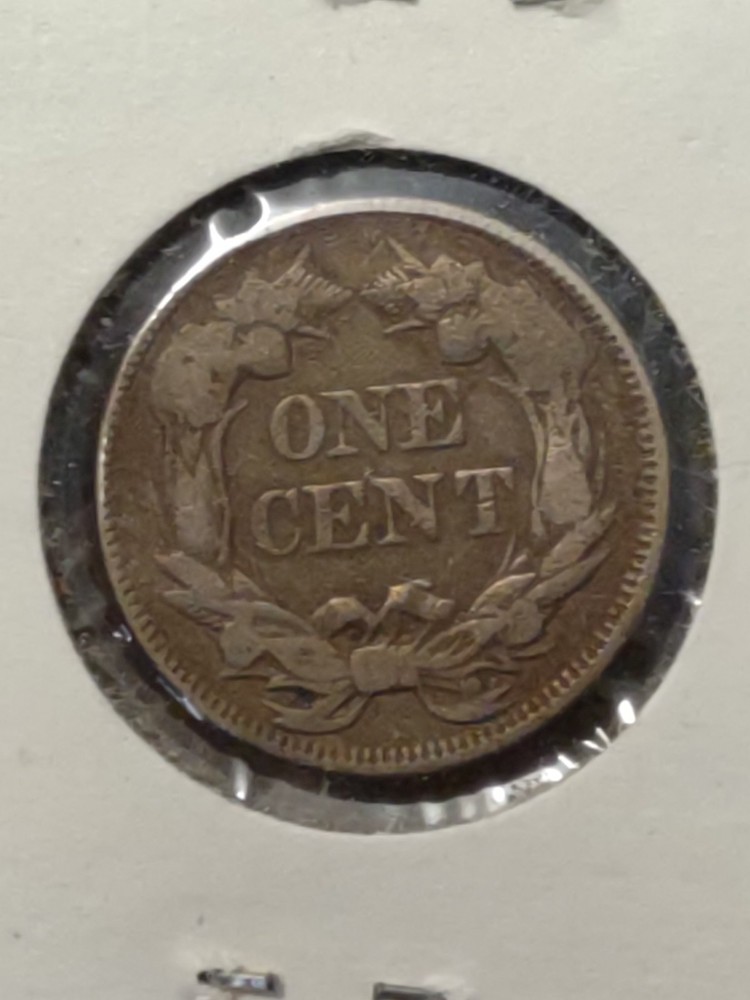 1857 Flying Eagle Cent - Semi-key Better Date